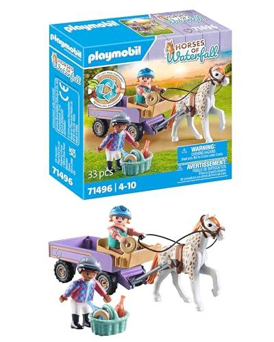 PLAYMOBIL Horses of Waterfall 71496 Carrozza con Pony