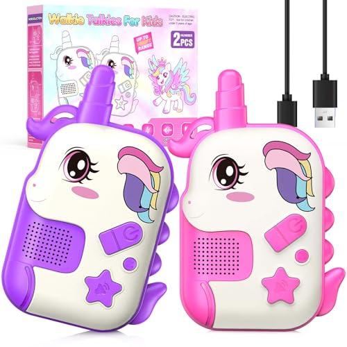Walkie Talkie Unicorno Ricaricabili per Bambini