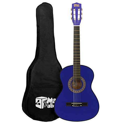 Mad About MA-CG02 Chitarra classica 3/4 blu con accessori