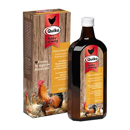 Quiko Hobby Farming Vitacombex H 500ml - Succo multivitaminico per polli, quaglie e pollame