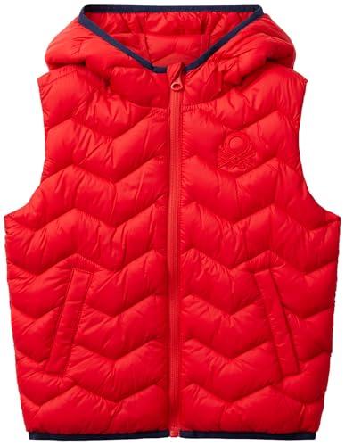 United Colors of Benetton Gilet Imbottito Leggero con Logo