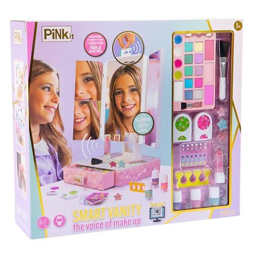 PINK IT Smart Vanity, Specchiera Interattiva con Trucchi