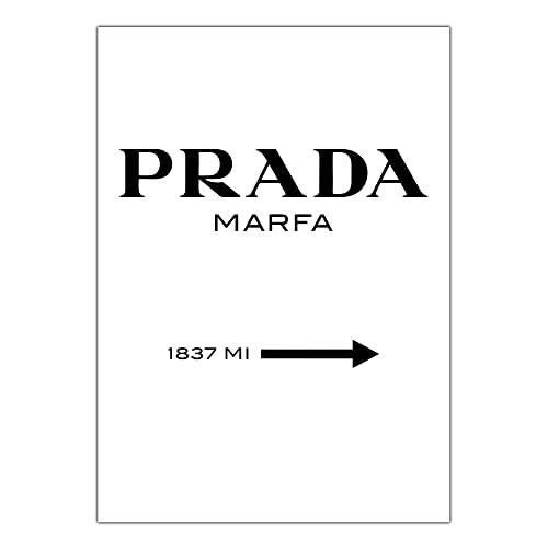 Quadro Poster Marfa - Arte e Critica al Consumismo Made in Italy