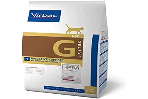 Virbac Veterinary HPM Cat Digestive Support Food Busta da 3 kg, Taglia S