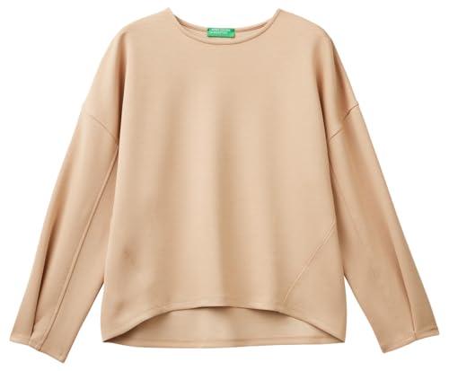 United Colors of Benetton Maglia G/C 38Y6D108O Tuta, Beige 1K3, XS Donna