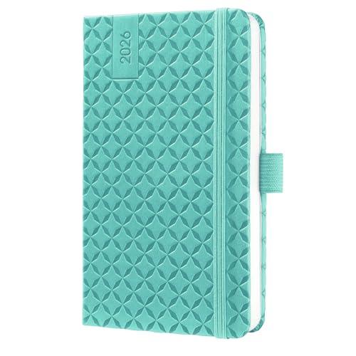 Agenda Settimanale Jolie 2026 Sigel J6102 Aqua Green A6