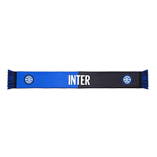 Inter Sciarpa Nuovo Logo Poliestere, Diverse Colorazioni Sciarpa Stadio Unisex - Adulto