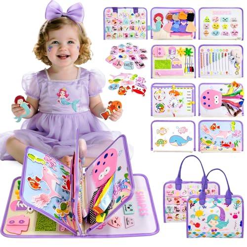 Sumtoco Busy Board Montessori a Tema Sirena