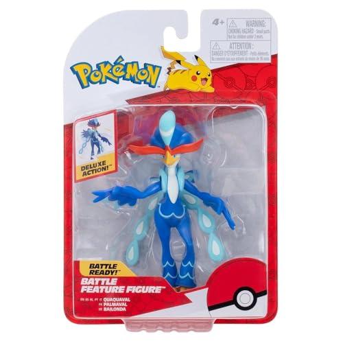 Pokémon Quaquaval Action Figure con Attacco Alare