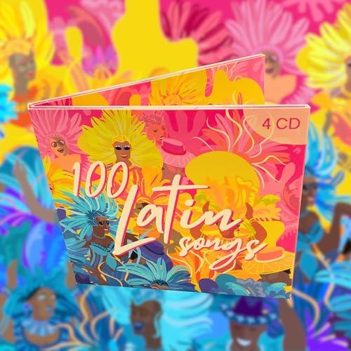 100 Songs Latin - Brazilian Music, Bossa Nova, Latin Dance Music, Latin Chill, Bossa Beach, Caribe, Salsa, Bachata, Merengue, Kizomba (4CD)