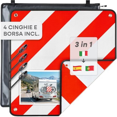 Prowiste Cartello Carichi Sporgenti Omologato ECE R70
