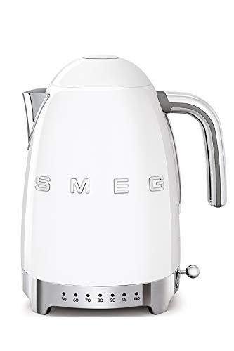 Smeg KLF04WHEU Bollitore Elettrico Temperatura Regolabile Bianco