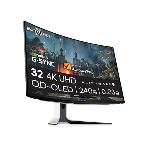 Alienware AW3225QF Monitor Gaming Curvo QD-OLED 4K UHD 32