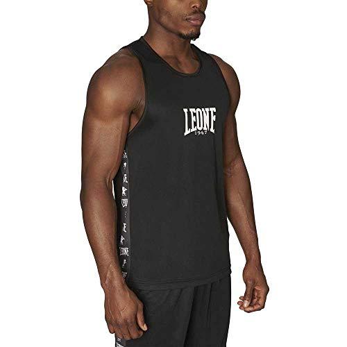 Leone 1947 Canottiera Boxe Ambassador Unisex-Adulto Nero M
