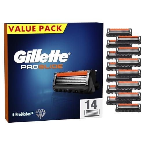 Gillette Fusion 5 Proglide Lamette da Barba, 14 Ricambi (da 5 Lame)