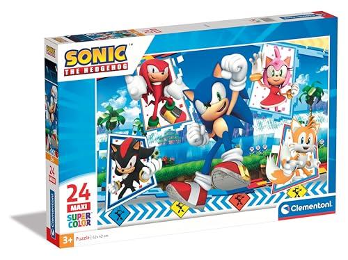 Clementoni - 21513 - Supercolor Puzzle - Paw Patrol - 4 Puzzle da 12,16,20 e 24 Pezzi - Puzzle