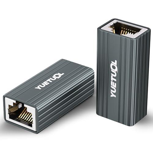 YUETUOL Connettori RJ45 10 Gigabit, Accoppiatore Prolunga Cavo Lan