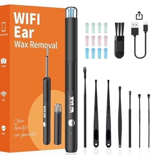 Xylla Otoscopio con Telecamera Ultra HD 1920P per Pulizia Orecchie