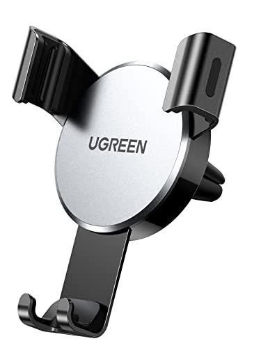UGREEN Supporto Telefono Auto a Gravità in Alluminio Grigio
