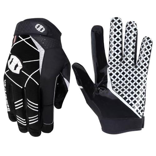 Guanti da Football Americano Seibertron PRO 3.0 Elite Ultra-Stick - Nero M