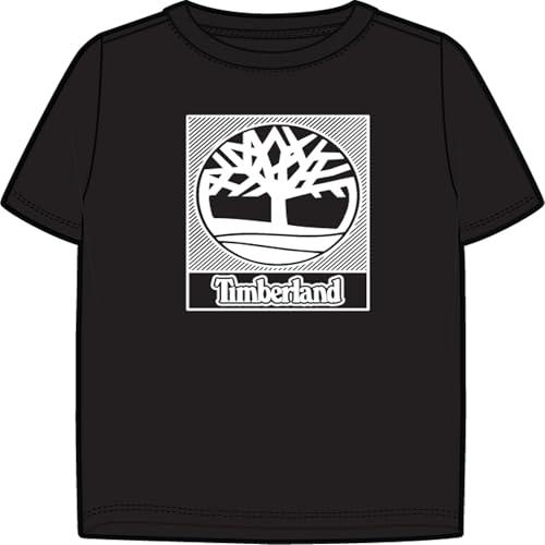 Timberland T60381 Maglietta da Ragazzo Nera