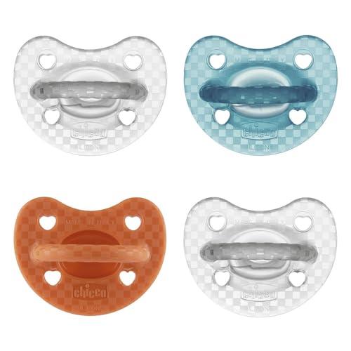 Chicco Physioforma Gommotto Luxe Silicone 16-36 Mesi - 4 Pezzi