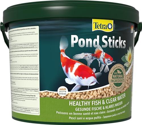 Lascure Delights Pond Sticks: Mangime Completo per Pesci da Laghetto