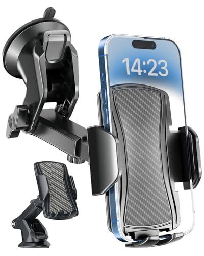 Hoppac Porta Cellulare Auto Universale con Ventosa