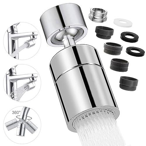 Aeratore Rubinetto Cucina Girevole a 360° con 2 Modalità