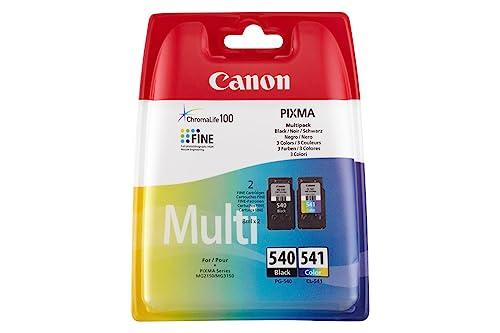 Canon PG-540 / CL-541 Serbatoi Inchiostro, Multipack Security, Nero e Colore
