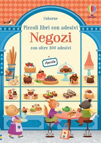 Negozi. Ediz. a colori - Libro di Adesivi Riutilizzabili per Bambini