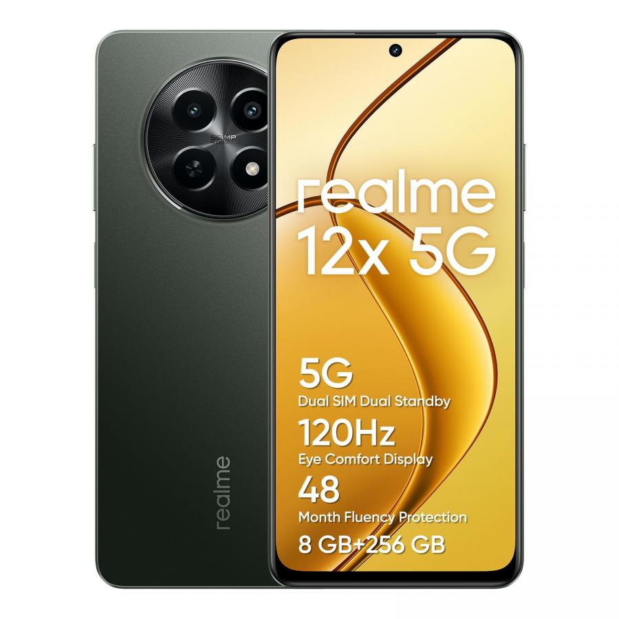 Realme 12x 5G (8GB RAM, 256GB, Nero)