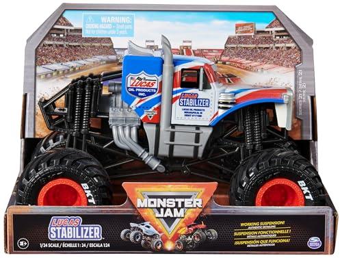 Monster Jam Lucas Stabilizer Monster Truck Ufficiale, Scala 1:24