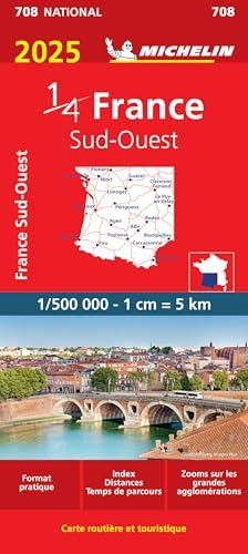 Carte Nationale France Sud-Ouest 2025 - Michelin