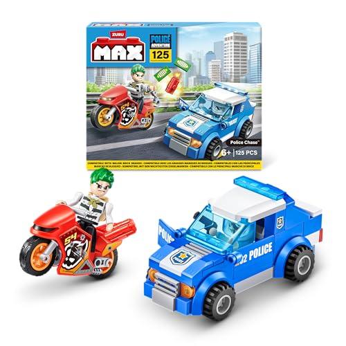 Set giocattolo a sorpresa Inseguimento della polizia MAX Adventure, 125 pezzi