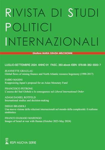 Rivista di studi politici internazionali (2024) (Vol. 3)