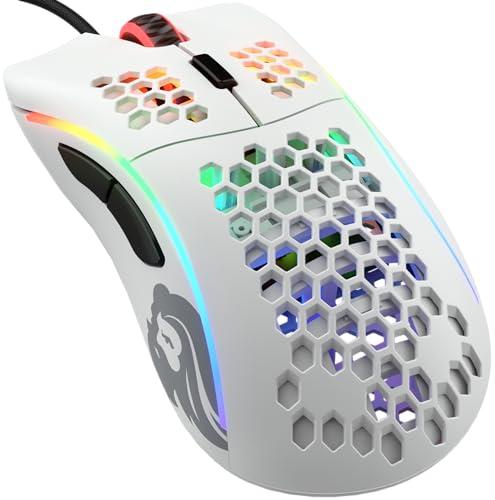 Glorious Model D Mouse Gaming Cablato Bianco Opaco
