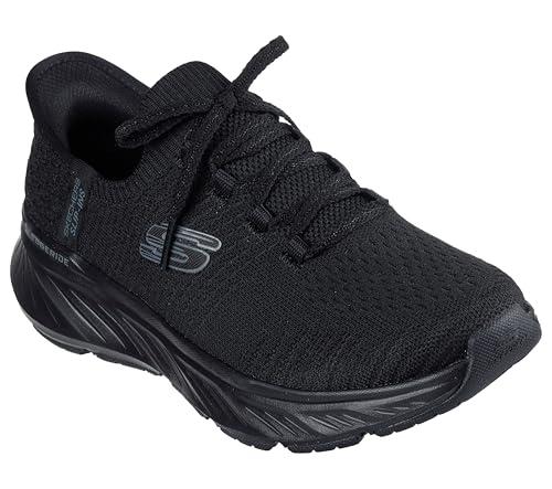 Skechers EDGERIDE Impression - Scarpe da Ginnastica da Donna, Black