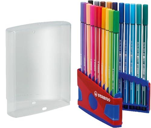 Stabilo Pen 68 Colorparade - Astuccio da 20 Pennarelli Premium Assortiti