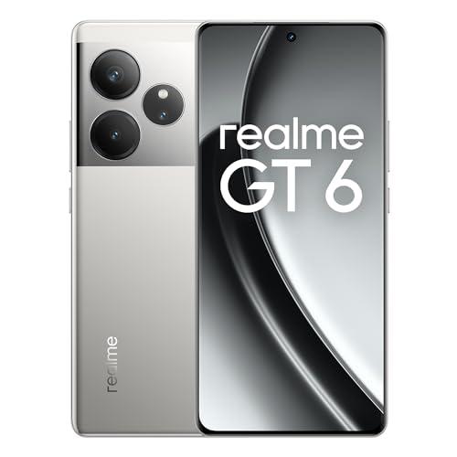 realme GT6 Smartphone 5G Argento (senza adattatore)