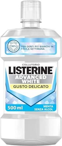 LISTERINE Colluttorio Advanced White Gusto Delicato 500ml