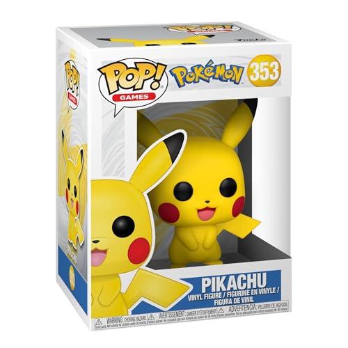 Funko Pop! Games: Pokemon - Happy Pikachu - Figura in Vinile da Collezione - Idea Regalo - Merchandising Ufficiale - Giocattoli per Bambini e Adulti - Video Games Fans - Figura per i Collezionisti