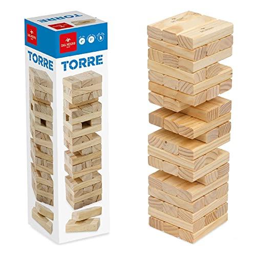 Torre in Legno Dal Negro 53535 - Gioco di Abilità per Famiglie