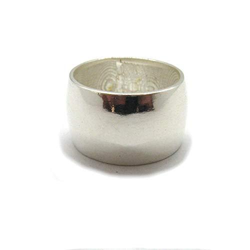 Anello in argento 925 largo 12mm R001915 Empressjewellery