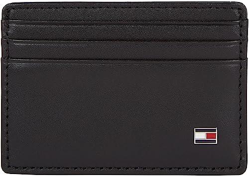 Tommy Hilfiger Portafoglio Uomo Eton in Pelle Nera