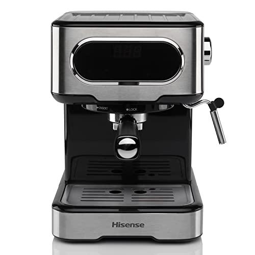 Hisense HESCM15DBK Macchina da Caffè Espresso Manuale
