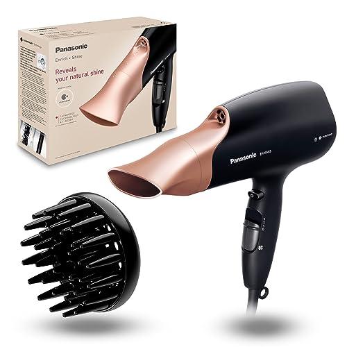 Asciugacapelli Professionale Panasonic EH-NA63CN825 Nanoe Nero e Rose Gold
