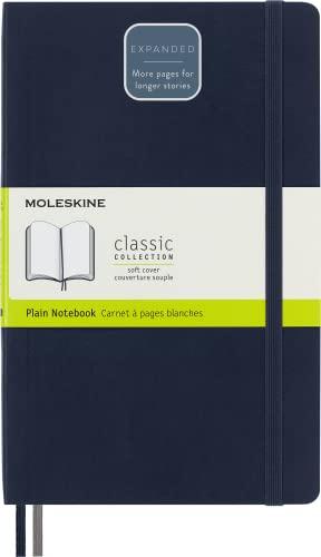 Moleskine Classic Notebook Expanded Blu Zaffiro, Large