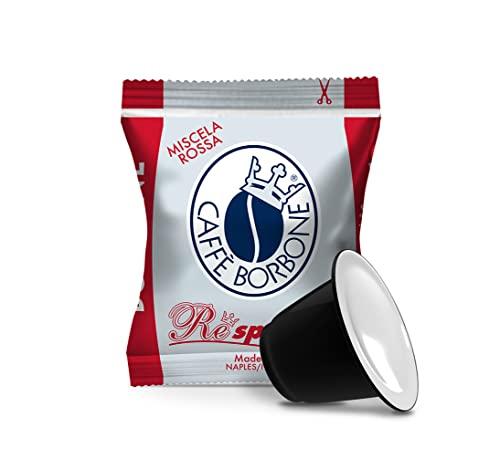 Caffè Borbone Respresso Miscela Rossa - 50 Capsule Compatibili Nespresso