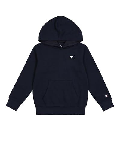 Champion Legacy Basics Felpa con Cappuccio Powerblend Blu Navy Bambino